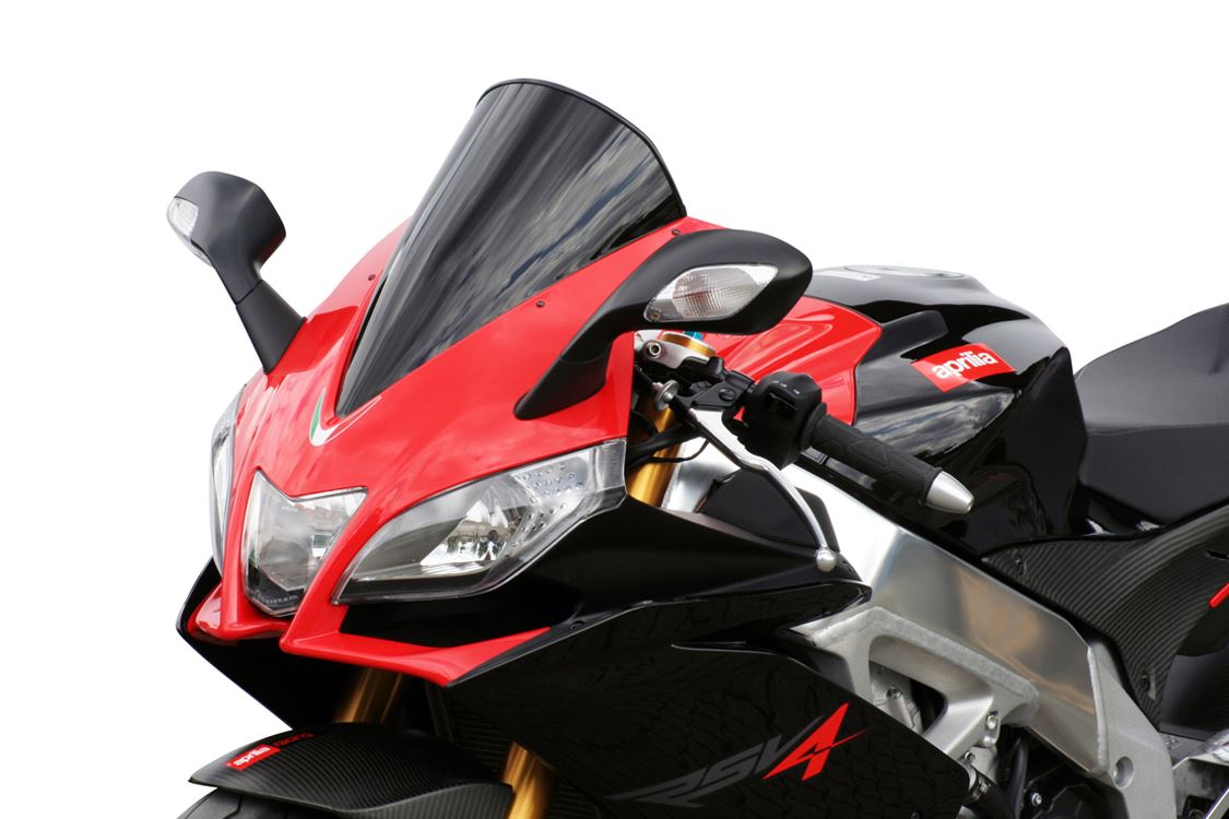 スクリーン レーシング ブラック 幅290×長さ350mm RSV4/ファクトリー RS4