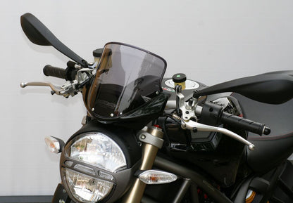 スクリーン ツーリング ブラック 幅220×長さ215mm モンスター696/1100