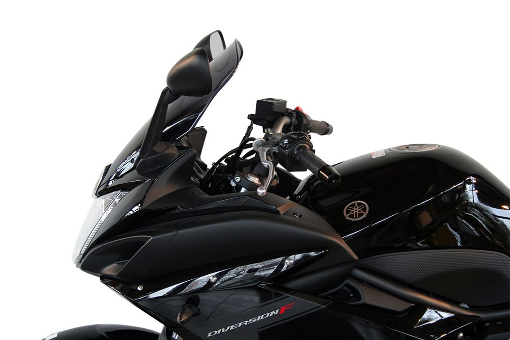 Touring Screen Smoke Width 370 x Length 390mm FZ6R XJ6F