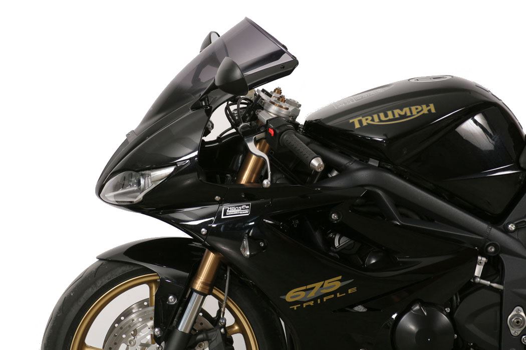Screen Racing Smoke, W330 x L400mm, Daytona 675