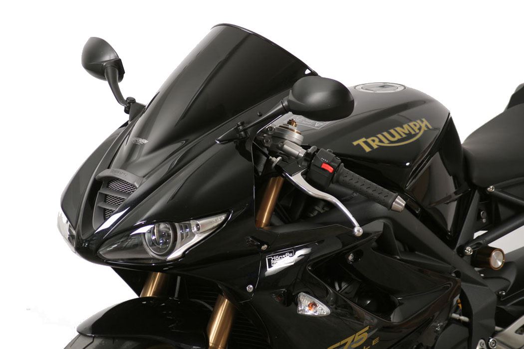 Screen Racing Black Width 330 x Length 400mm Daytona 675