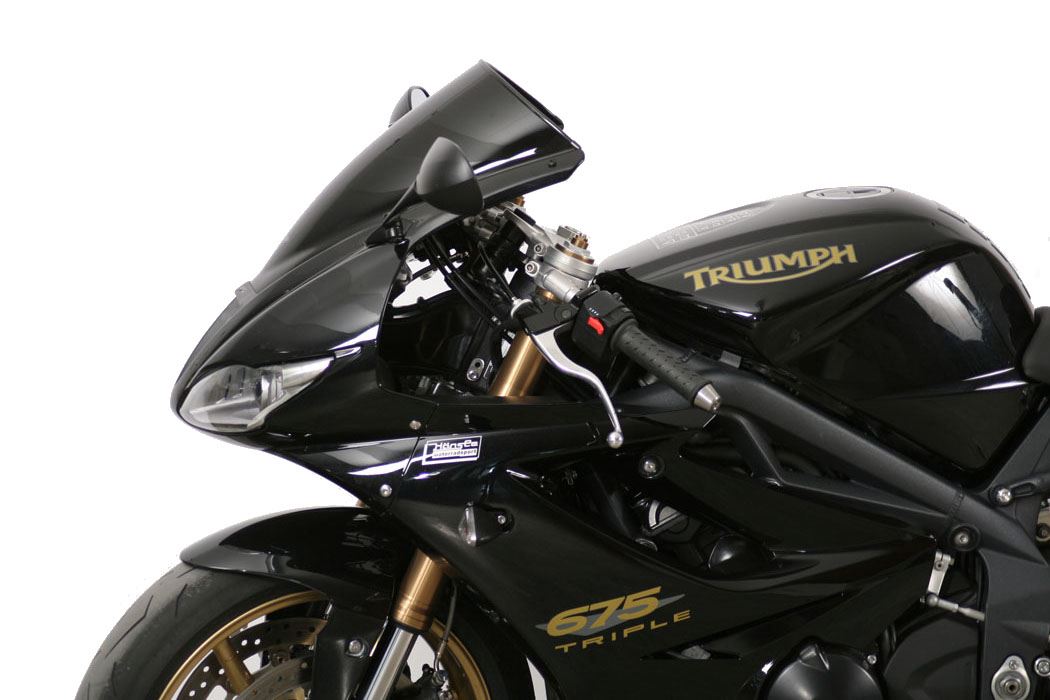 Screen Racing Black Width 330 x Length 400mm Daytona 675