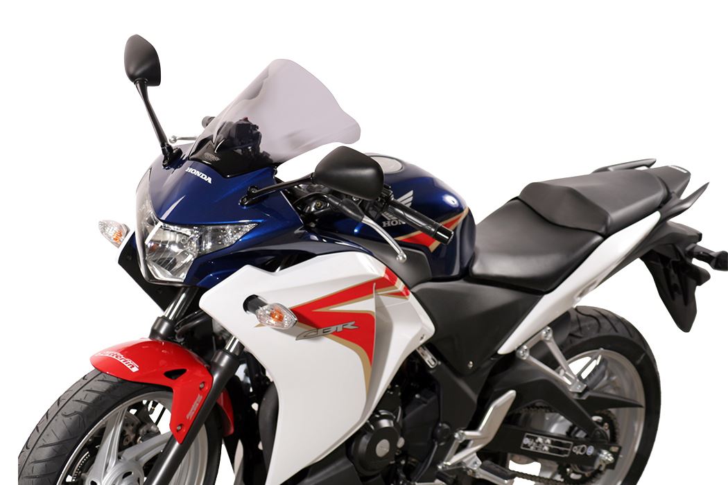 Screen Racing Smoke, 330mm width x 370mm length, CBR250R