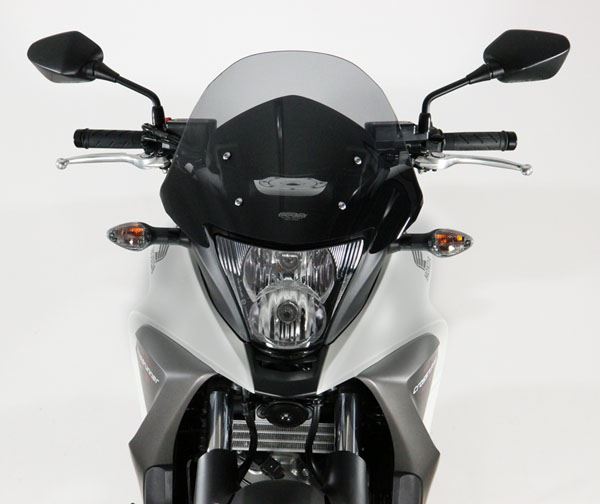 スクリーン ツーリング スモーク 幅420×長さ380mm VFR800X クロスランナー