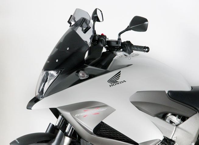 スクリーン ヴァリオツーリング スモーク 幅420×長さ400mm VFR800X クロスランナー