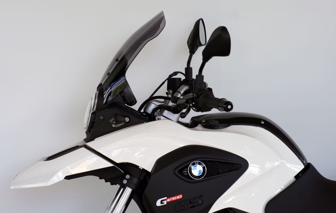 スクリーン ツーリング クリア 幅340×長さ335mm G650GS