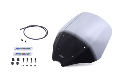 スクリーン ツーリング スモーク 幅380×長さ400mm DL650 Vストローム650