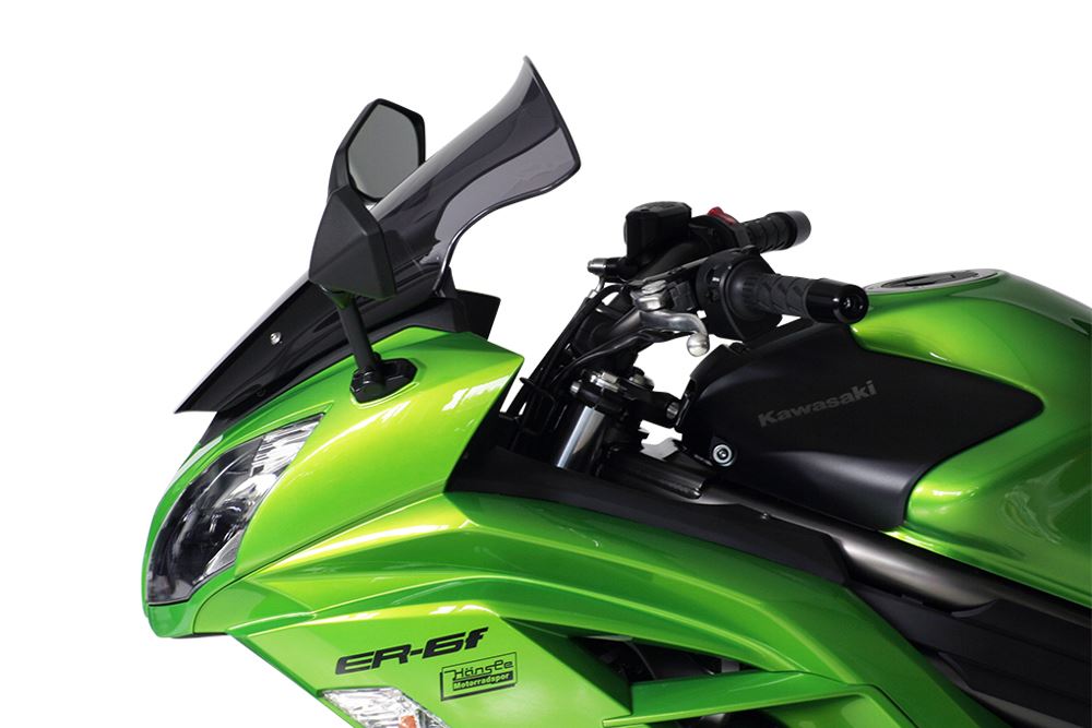 スクリーン ツーリング スモーク 幅390×長さ435mm ニンジャ400/650