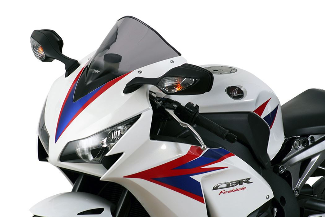 Screen, racing, smoke, 335mm (width) x 345mm (length), CBR1000RR