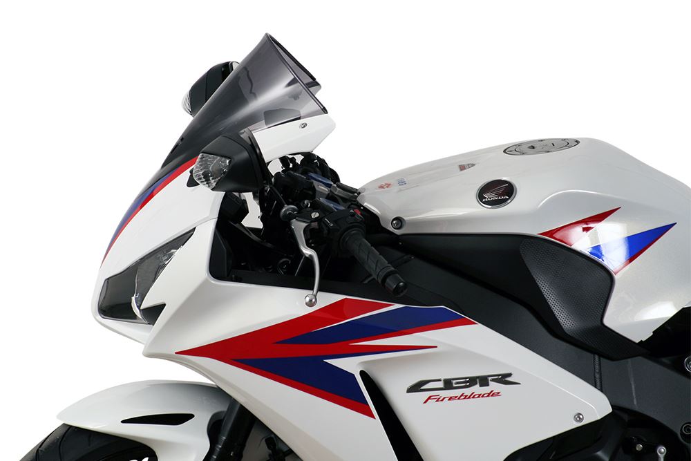 Screen, racing, smoke, 335mm (width) x 345mm (length), CBR1000RR