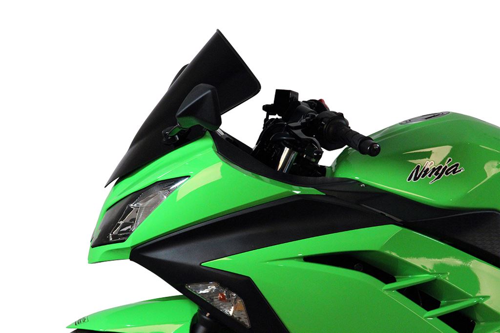 Screen, Racing, Black, Width 330 x Length 400mm, Ninja 250