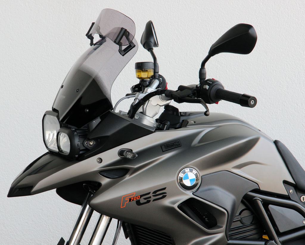 スクリーン ヴァリオツーリング スモーク 幅380×長さ345mm F700GS