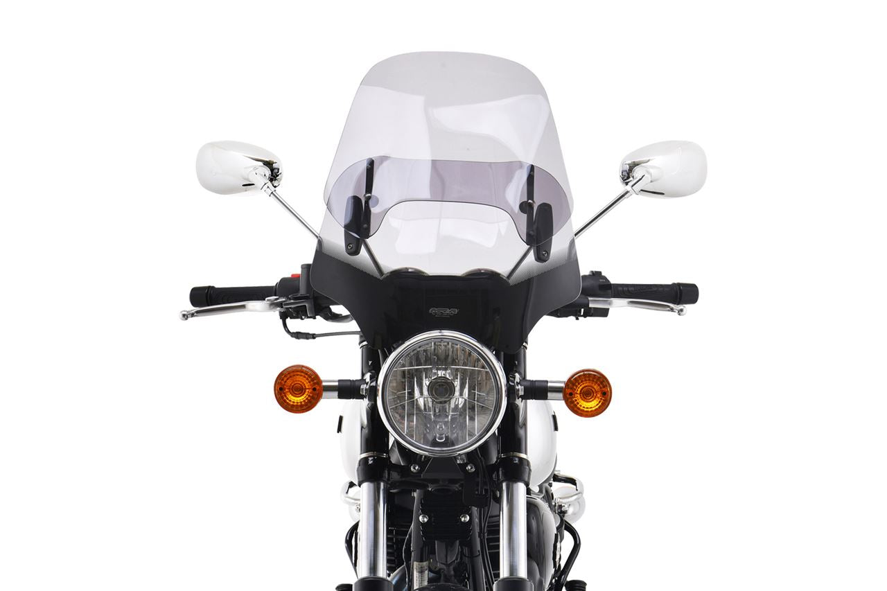 スクリーン ヴァリオネイキッド Aタイプ スモーク 幅440×長さ490mm 汎用