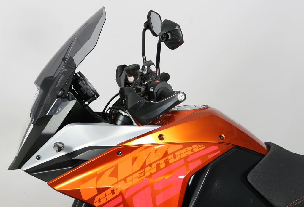 スクリーン ツーリング スモーク 幅380×長さ350mm 1050/1090/1190アドベンチャー