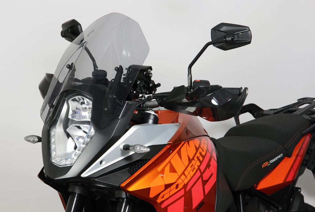 スクリーン ツーリング スモーク 幅380×長さ350mm 1050/1090/1190アドベンチャー