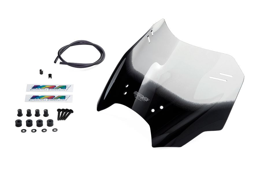 Screen Spoiler, Clear, 310mm (W) x 190mm (L), 125/200/390 Duke