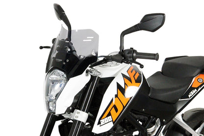 Screen Spoiler, Smoke, 310 x 190 mm, for 125/200/390 Duke