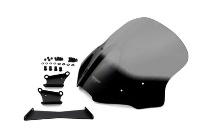 スクリーン ツーリング スモーク 幅390×長さ370mm MT-09