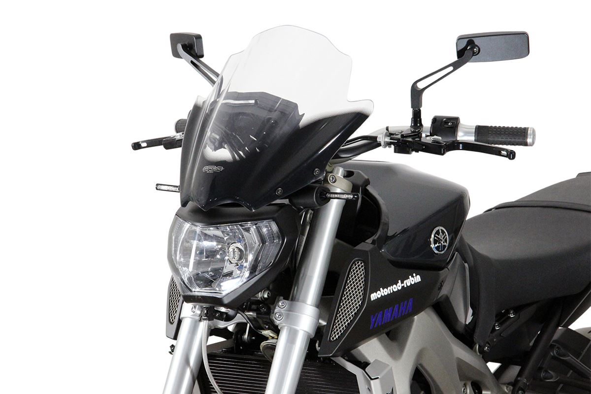 スクリーン レーシング クリア 幅370×長さ380mm MT-09