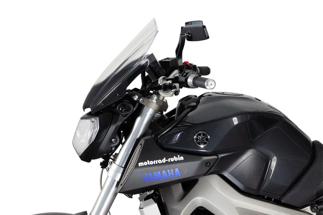 スクリーン レーシング クリア 幅370×長さ380mm MT-09