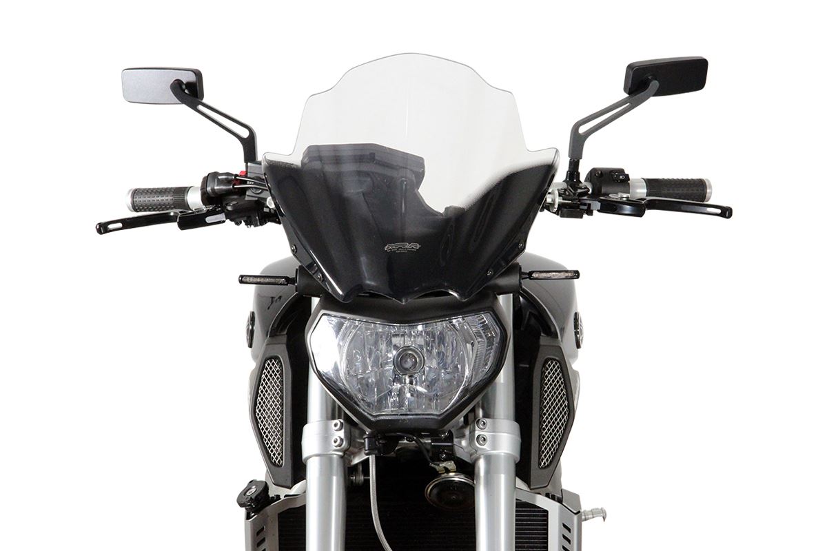 スクリーン レーシング クリア 幅370×長さ380mm MT-09