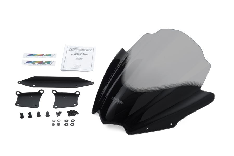 スクリーン レーシング スモーク 幅370×長さ380mm MT-09