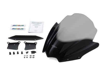 スクリーン レーシング スモーク 幅370×長さ380mm MT-09