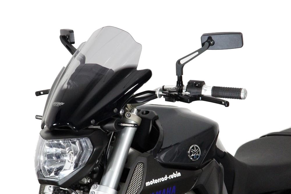 スクリーン レーシング スモーク 幅370×長さ380mm MT-09