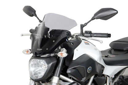スクリーン レーシング スモーク 幅340×長さ320mm MT-07