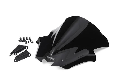 Screen Racing Black Width 340 x Length 320 mm MT-07