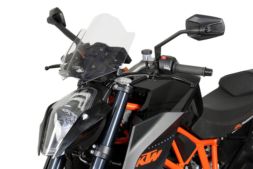 スクリーン レーシング クリア 幅310×長さ285mm 1290スーパーデュークR