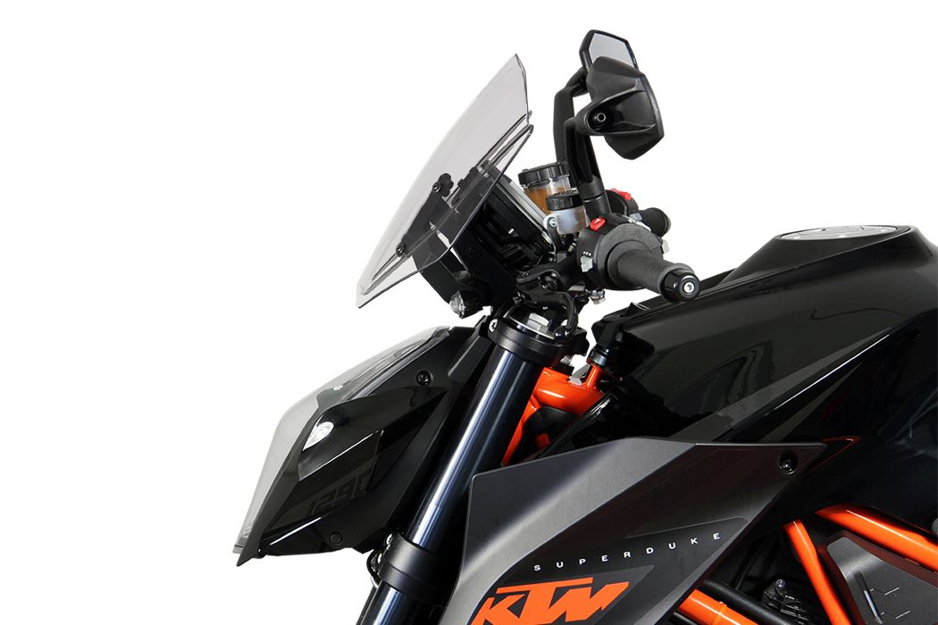 スクリーン レーシング クリア 幅310×長さ285mm 1290スーパーデュークR