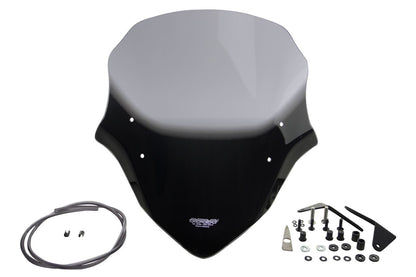 スクリーン ツーリング スモーク 幅360×長さ380mm CB650F