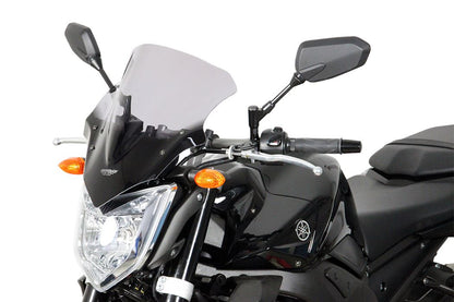 スクリーン レーシング スモーク 長さ375mm FZ1(カウル無し)