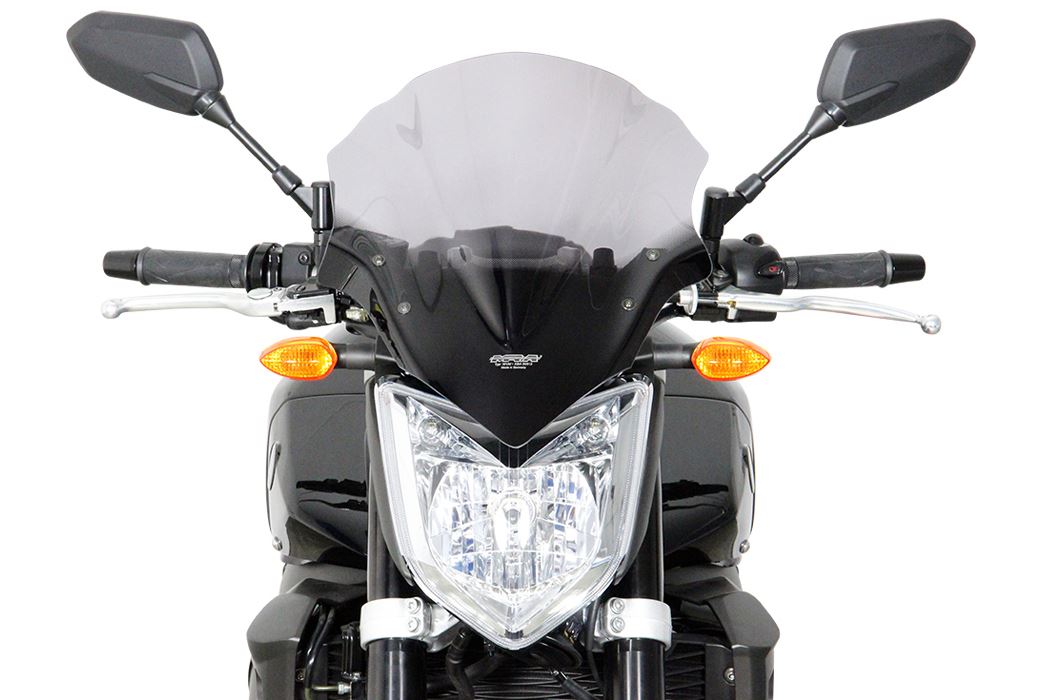 スクリーン レーシング スモーク 長さ375mm FZ1(カウル無し)