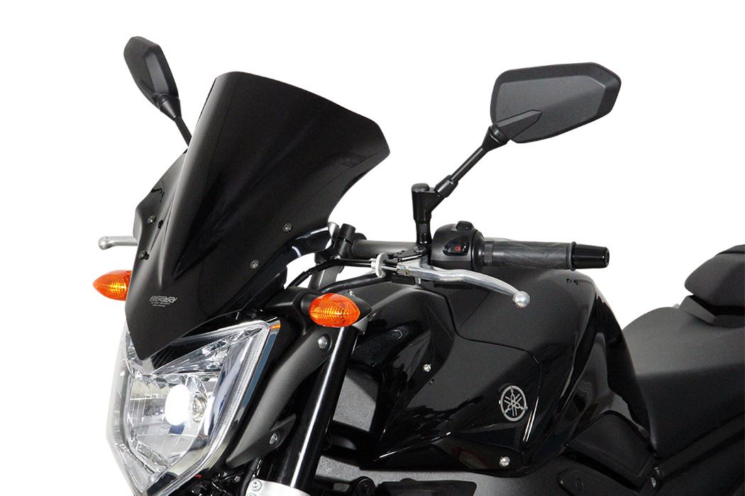 Screen Racing Black, Length 375mm, FZ1 (without cowl)