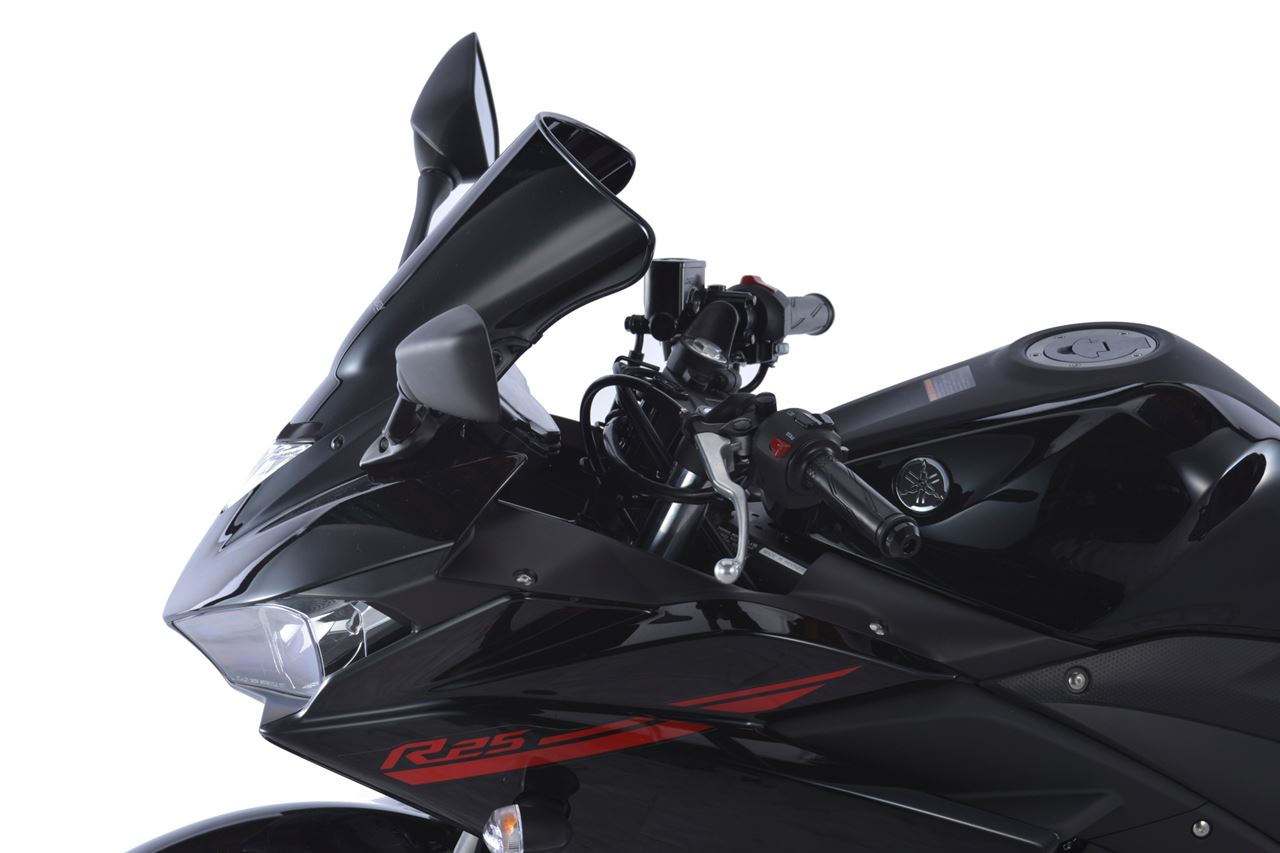 Screen Racing Black Width 310 x Length 330 mm YZF-R25