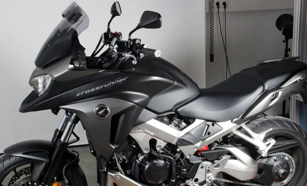 スクリーン ヴァリオツーリング スモーク 幅400×長さ400mm VFR800X クロスランナー