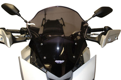 スクリーン ツーリング スモーク 幅340×長さ360mm MT-09 トレーサー