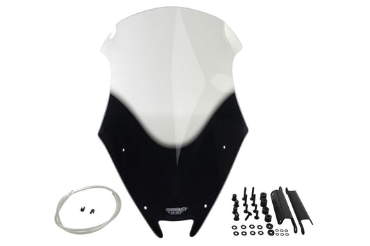 スクリーン レーシング クリア 幅350×長さ480mm GSX-S1000F