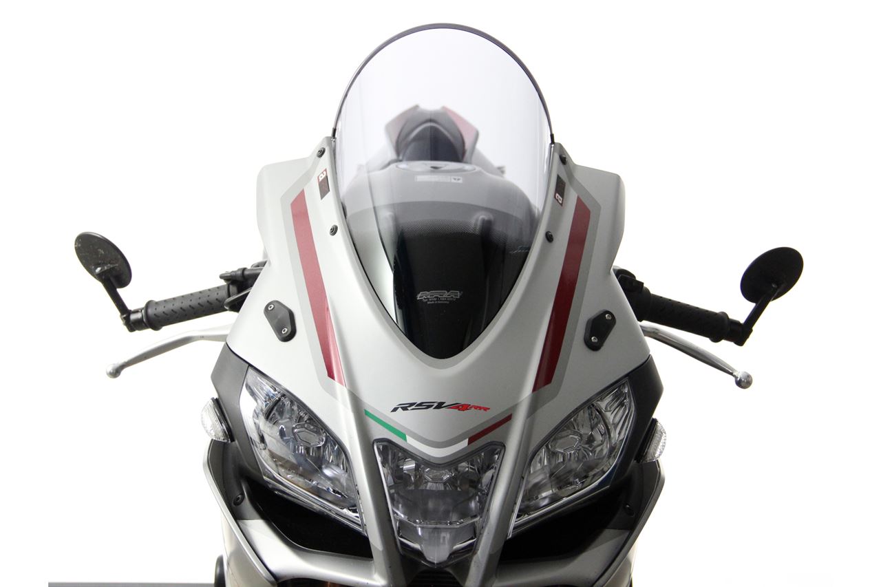スクリーン レーシング クリア 幅290×長さ390mm RSV4 RR/RF