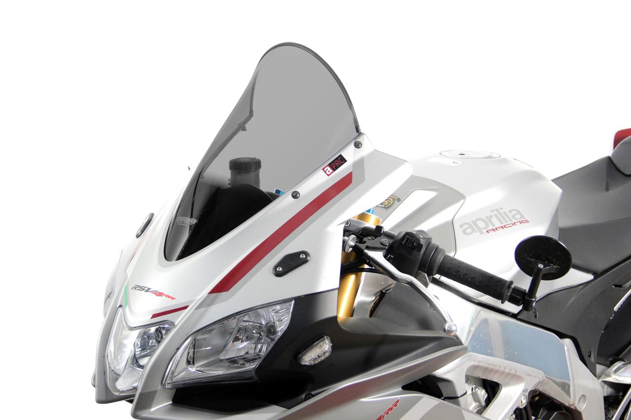 スクリーン レーシング スモーク 幅290×長さ390mm RSV4 RR/RF