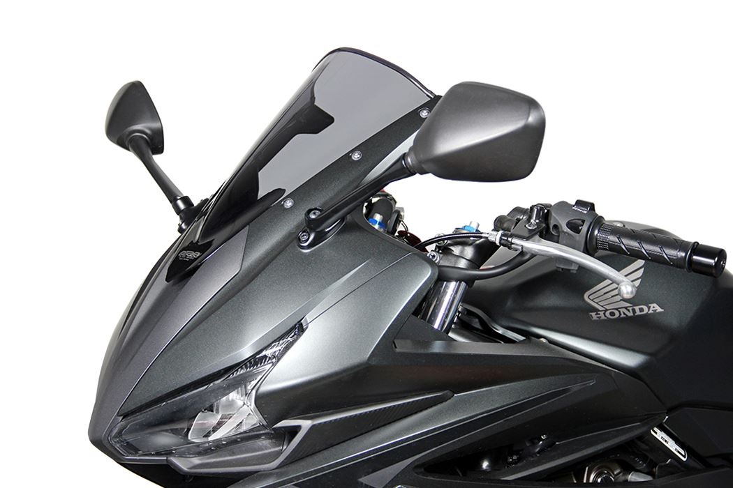 スクリーン レーシング スモーク 幅300×長さ350mm CBR400R