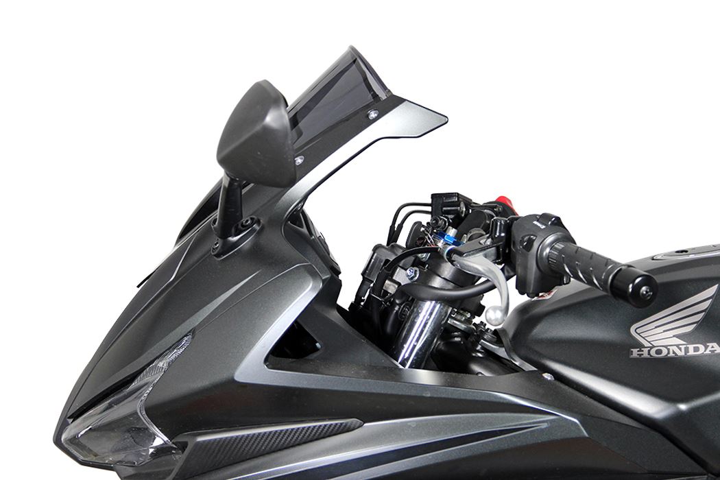 スクリーン レーシング スモーク 幅300×長さ350mm CBR400R