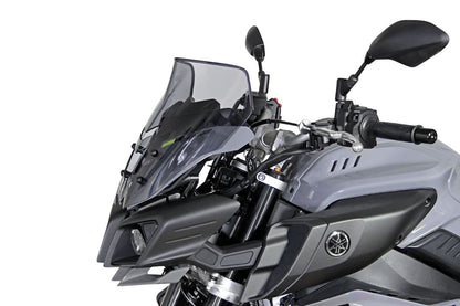 スクリーン スポイラー スモーク 幅340×長さ320mm MT-10