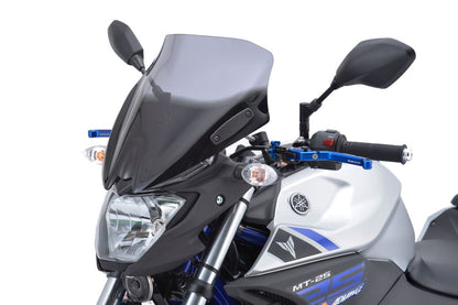 スクリーン スポイラー スモーク 幅330×長さ320mm MT-03 MT-25