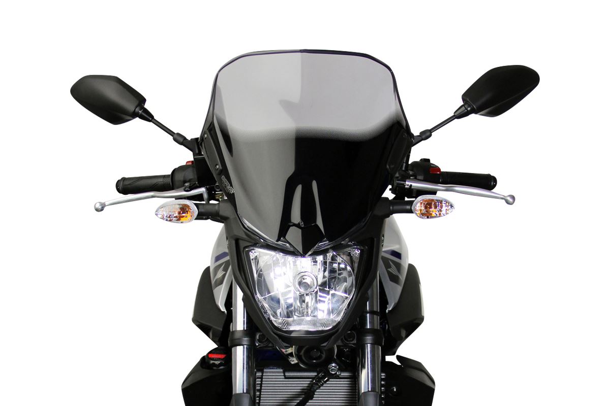 スクリーン スポイラー スモーク 幅330×長さ320mm MT-03 MT-25