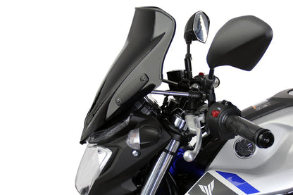 Screen Spoiler, Black, 330mm (W) x 320mm (L), MT-03 MT-25
