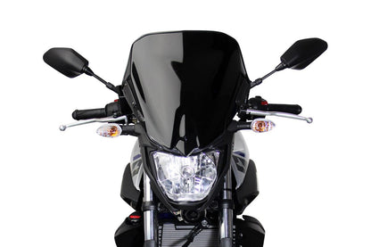 Screen Spoiler, Black, 330mm (W) x 320mm (L), MT-03 MT-25