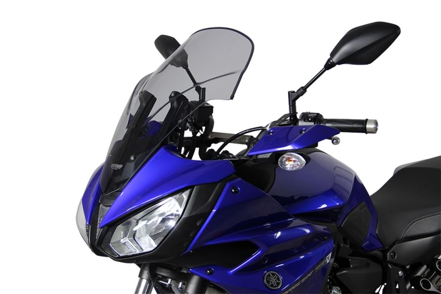 スクリーン ツーリング スモーク 幅390×長さ500mm MT-07 トレーサー